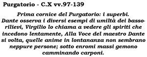 DIVINA COMMEDIA-PURGATORIO-C X vv 97-139